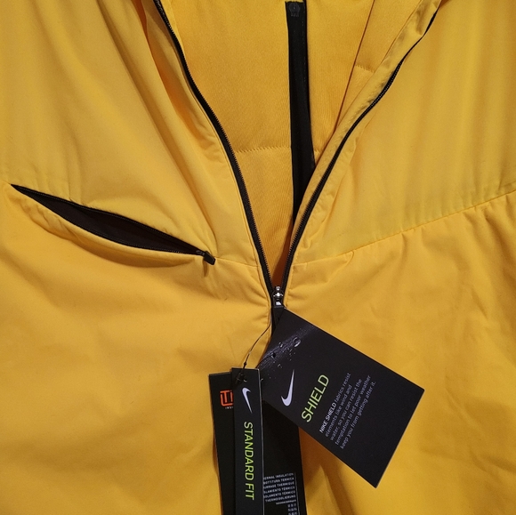 Men's Nike Run Division Yellow Hooded Running Jacket CU7889-743 Size Small - Picture 5 of 11
